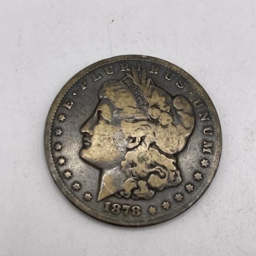 1878-CC Morgan Dollar VERY GOOD Carson City Silver Dollar