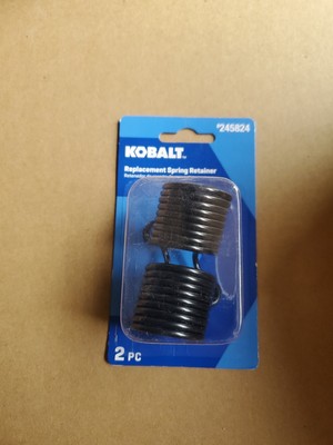 NEW SEALED 2pk Kobalt Steel Spring Hammer Tool Retainers 401 Shank