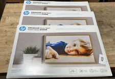 HP Advanced Photo Paper 13x19 20 Sheets Glossy 66lb 250gsm CR696A (3Packs)