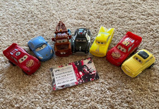 Disney Pixar Cars 2006 LOT OF 7 Pullback CHINA Authentic Plastic LOOSE Ramone