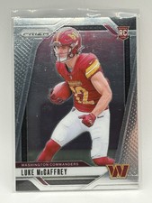 2024 Panini Prizm #367 Luke McCaffrey Rookie Washington Commanders