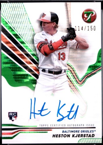 Heston Kjerstad 2024 Topps Pristine Pink Pristine /15 BALTIMORE 