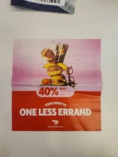 DoorDash First Order Discount 40% Off Up to $10 Expires 10/31/2025