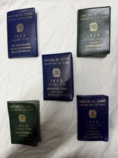 5 500 Lire Silver Ministry of Treasury Coins IPZS