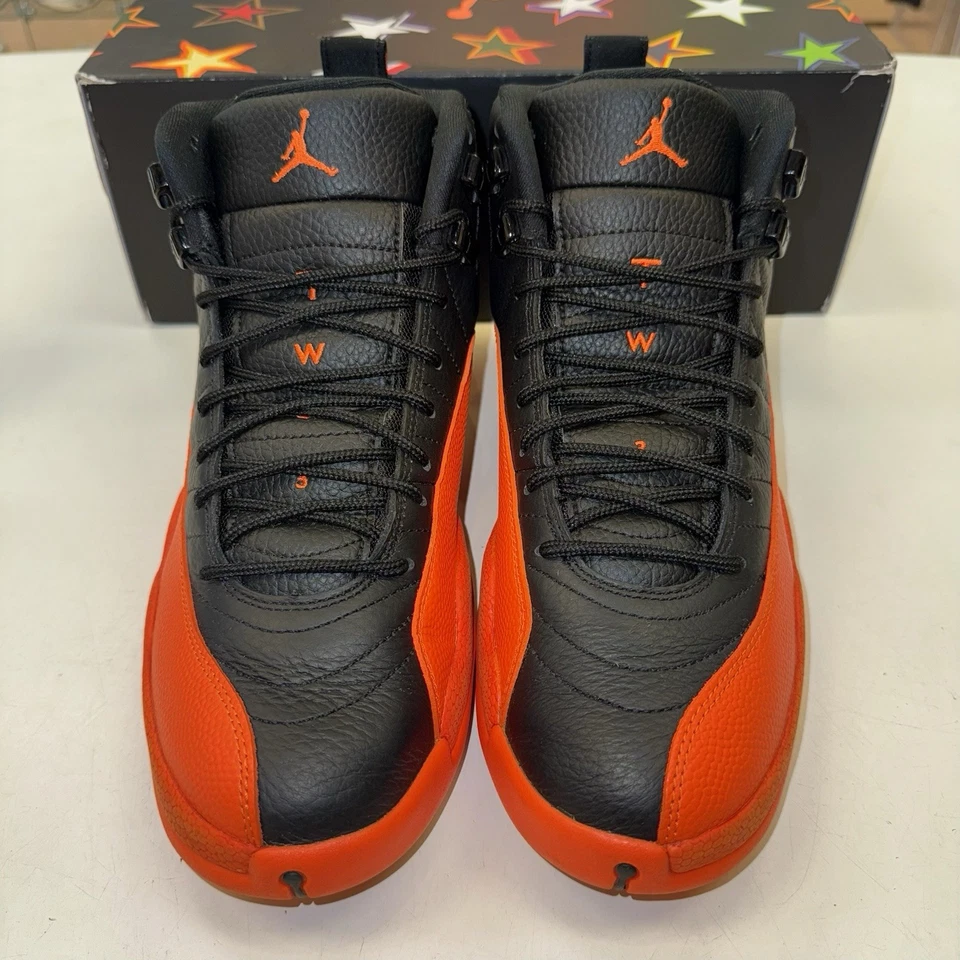 Air Jordan 12 Retro Naranja Brillante - Talla 11.5W/10M - CON CAJA Foto 4 de 4