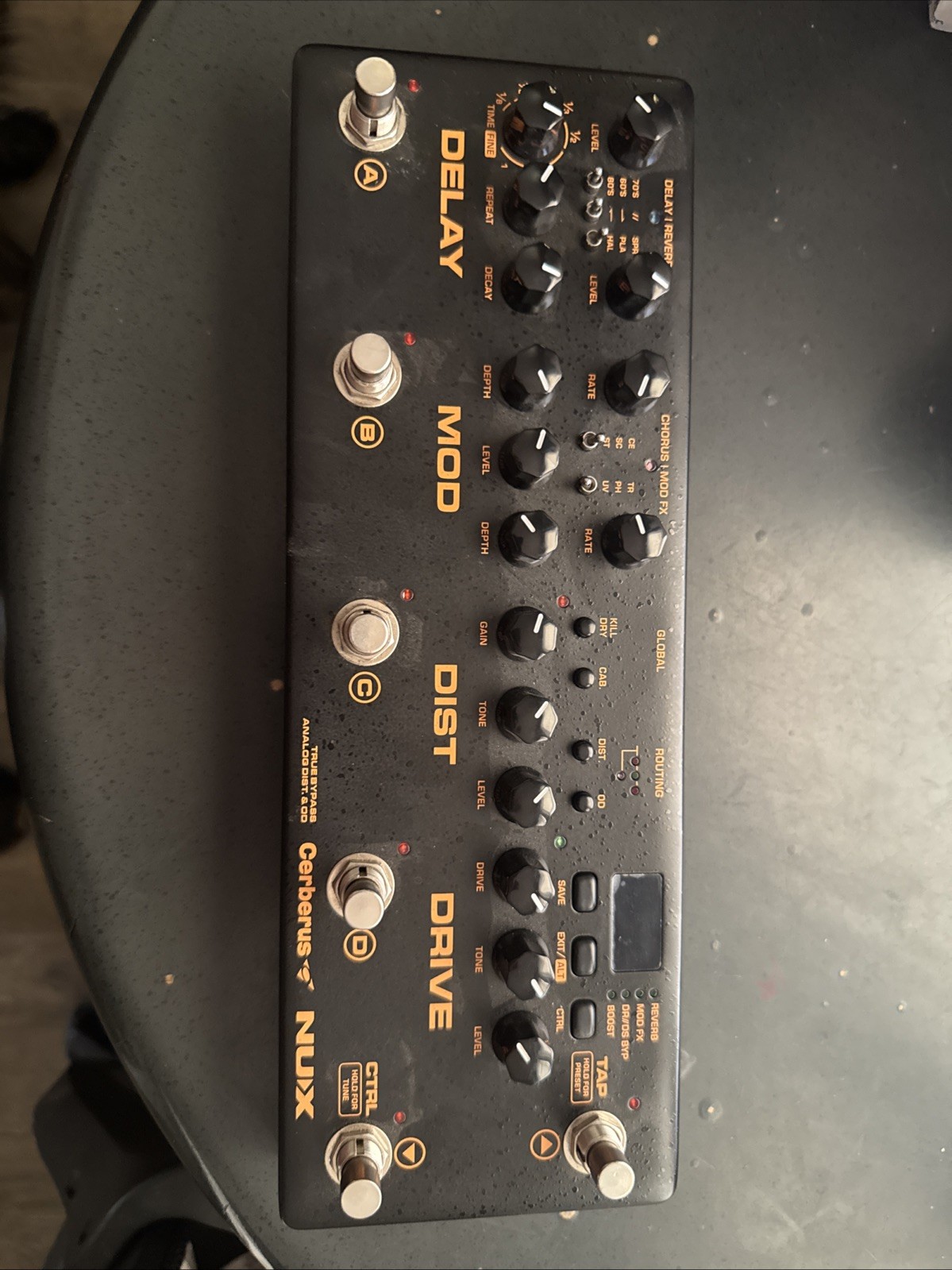 New NUX / Multi-effector / Cerberus / Part number Cerberus Effector  From Japan