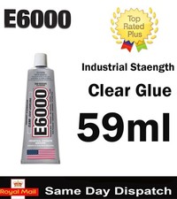 E6000 Glue 9ml 29.7ml / 14ml /59ml / 110ml Adhesives Multipurpose Rhinestones 