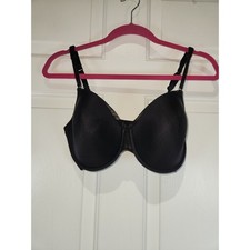34DD Black Wacoal Underwire Padded Bra Style 85307