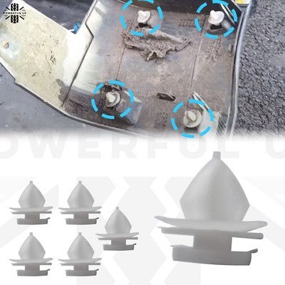 6x Kunststoff Zierleisten Clips für Discovery 5 L462 vorne + hinten Radlauf Zierleiste Befestigung