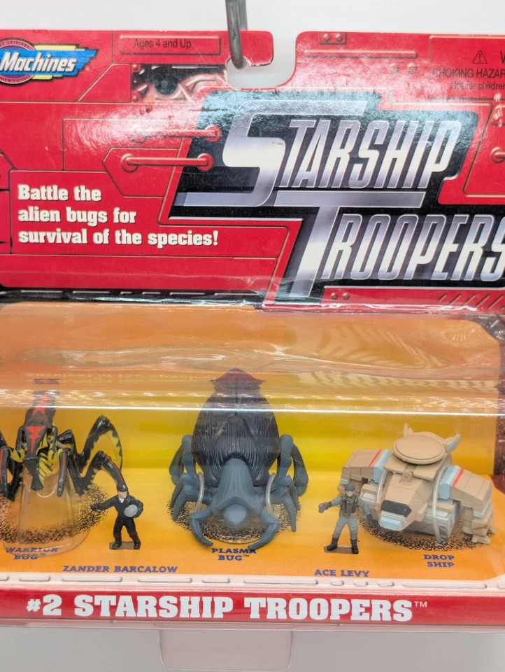 Micro Machines Starship Troopers Set 2 Warrior Bug Plasma Droid Ship - Image 3 of 4