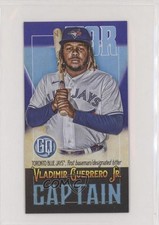 2021 Topps Gypsy Queen Captains Minis Indigo 19/250 Vladimir Guerrero Jr o7m