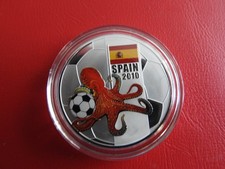 *Liberia 5 Dollars 2010 PP * Fu&szlig;ball WM 2010 (Schub16)