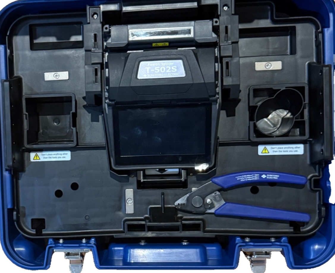 Sumitomo T502S Elite Active Clad Alignment Fusion Splicer & FC-6+