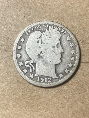 1912 S Barber Quarter - As Shown! (#1905)