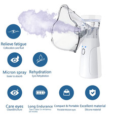 Nebuliizer Air Compressor Breathing Machine Atomizer Adult Kids Home Travel Use