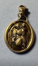 Vintage Sterling Silver Raphael Angel Of Healing Charm 4.5g