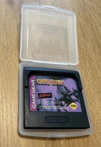 ChopLifter 3 Rescue Survive Sega Game Gear With Case Tested And Works
