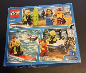 LEGO CITY *COAST GUARD STARTER SET 60163 *NEW SEALED* SHARK SURFER ATV LIFEGUARD