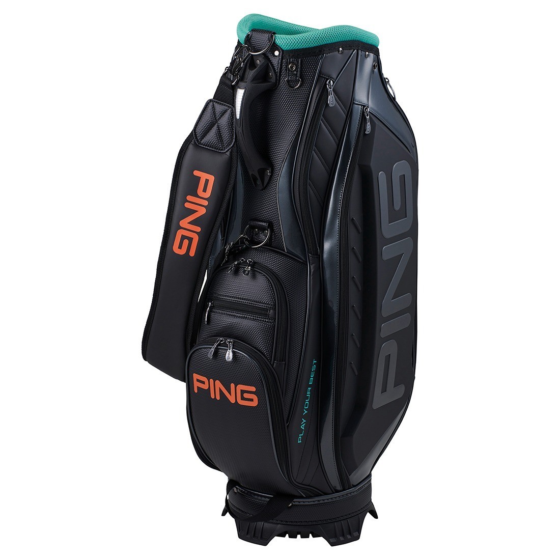 Ping Golf Authentic Cart Bag 9inch 5-way Enamel Full-Open Pocket