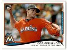 2014 Topps #413 Jose Fernandez Miami Marlins