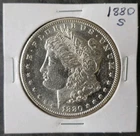 1880 S $1 Morgan Silver Dollar