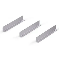 P-SH-Divider-A 5.9" Heightened Version Shelf Divider Shelf Accessories Grey