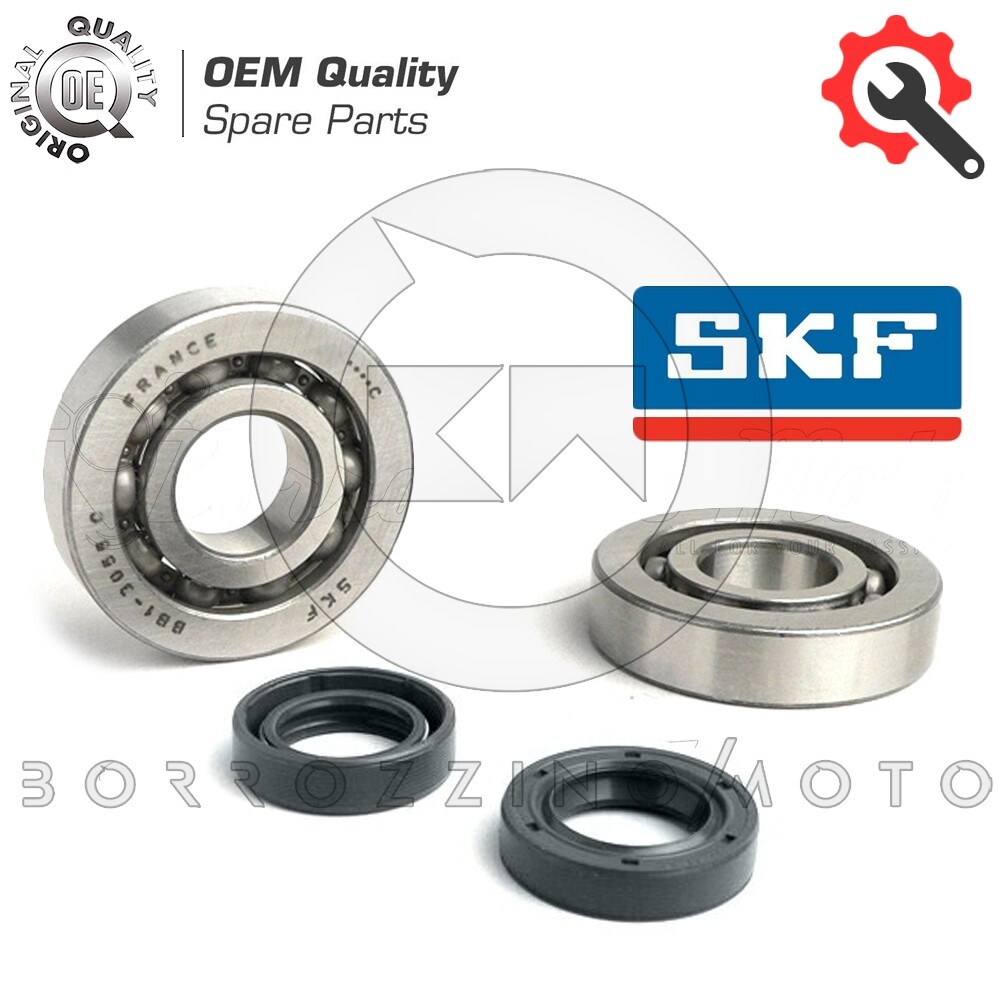 KIT CUSCINETTI SKF ALTI GIRI E PARAOLI ALBERO MOTORE GILERA RUNNER