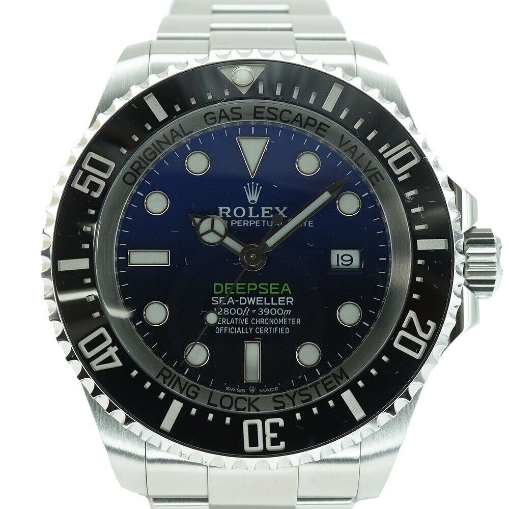 Rolex Sea-Dweller Black/Deep Blue Men's Watch - 126660