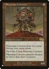 MTG Magic the Gathering Phyrexian Colossus (949/1104) The List LP