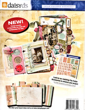 DaisyD's KID'S PASTELS FILE FOLDER KEEPER KIT scrapbooking FOLDER 4 PGS w/TABS