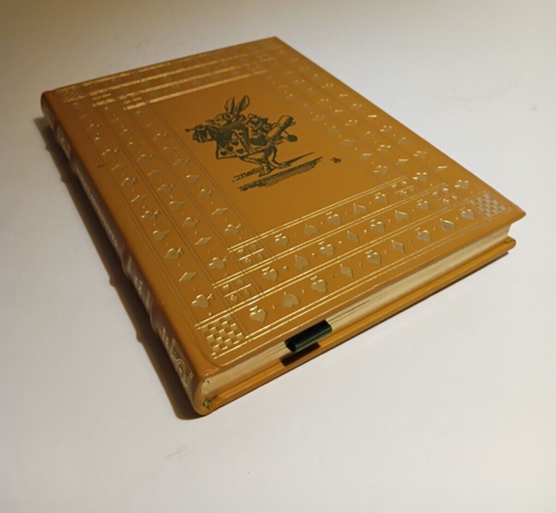 Franklin Library Full Leather Alice's Adventures In Wonderland Lewis Carroll - Picture 14 of 17