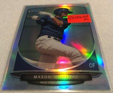 2013 Bowman Chrome Baseball Mason Williams New York Yankees Refractor #TP-3