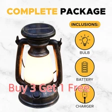 Solar Lanterns Outdoor Waterproof Hanging Lantern for Garden Patio Decor Lamp