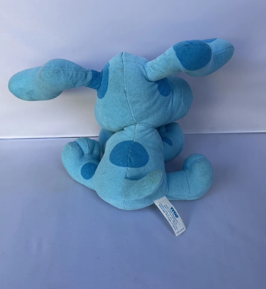 Peluche Tyco 1997 vintage Blues Clues Pose A Blue 8" Foto 2 de 4