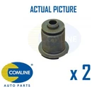 2 x NEW COMLINE FRONT CONTROL ARM BUSH PAIR OE QUALITY CRB3214