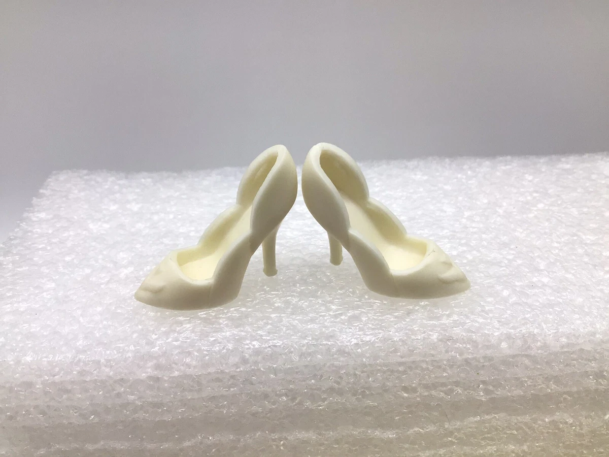 Hasbro DISNEY Princess Doll Shoes White Wedding Any Princess Royal