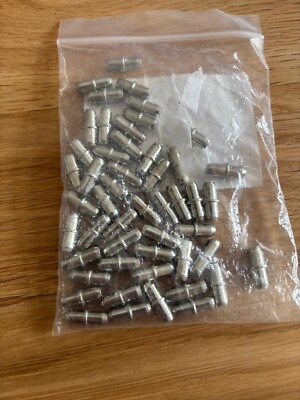  Regal Halter Stifte | Regalbodenträger | für Einlegeböden | 6mm x 5 mm 50 Stück