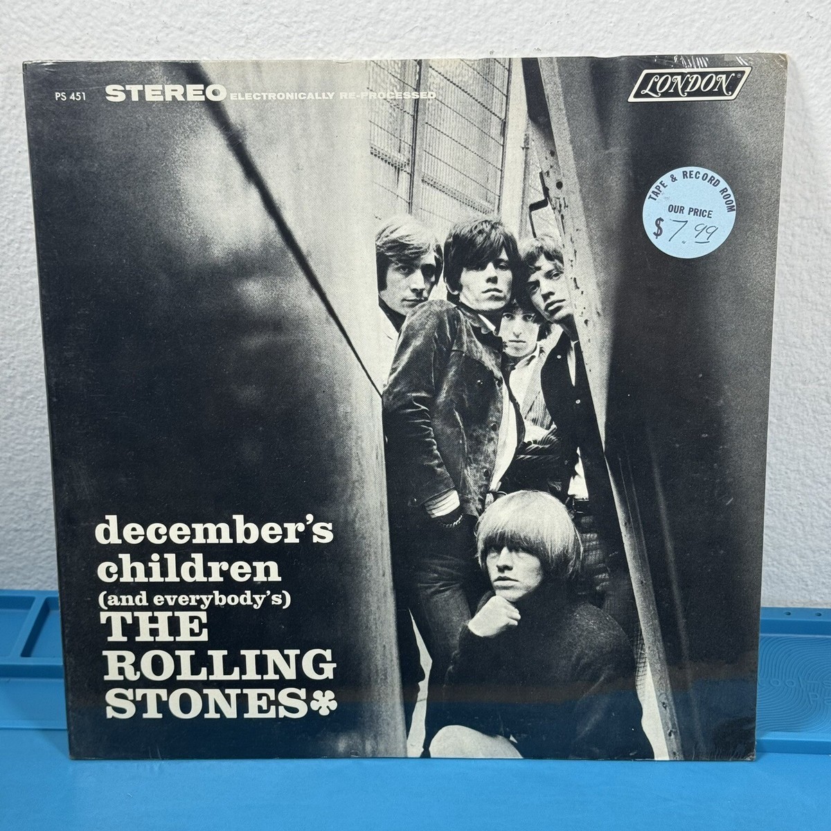 ROLLING STONES~VERY RARE SEALED LP~DECEMBERS CHILDREN~1965