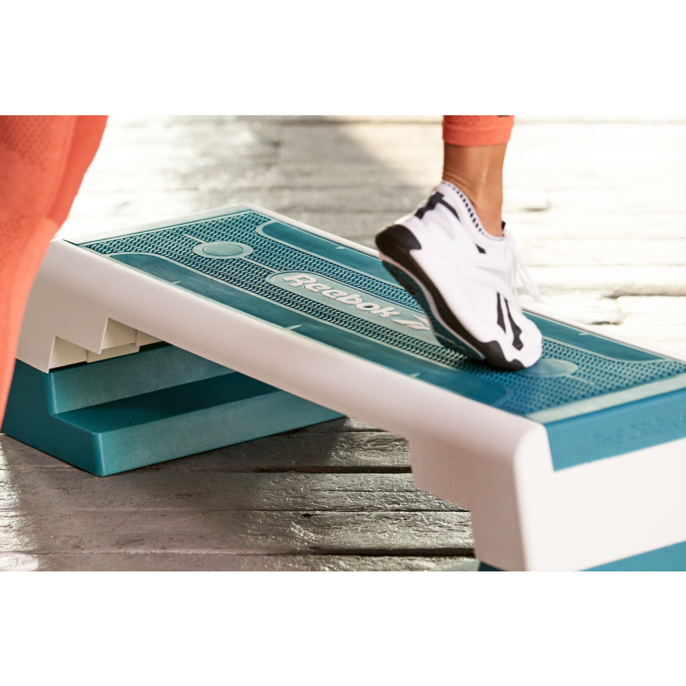 極美品 Reebok THE ORIGINAL Aerobic Step Reebok Fitness Multipurpose Adjustable Aerobic and Strength