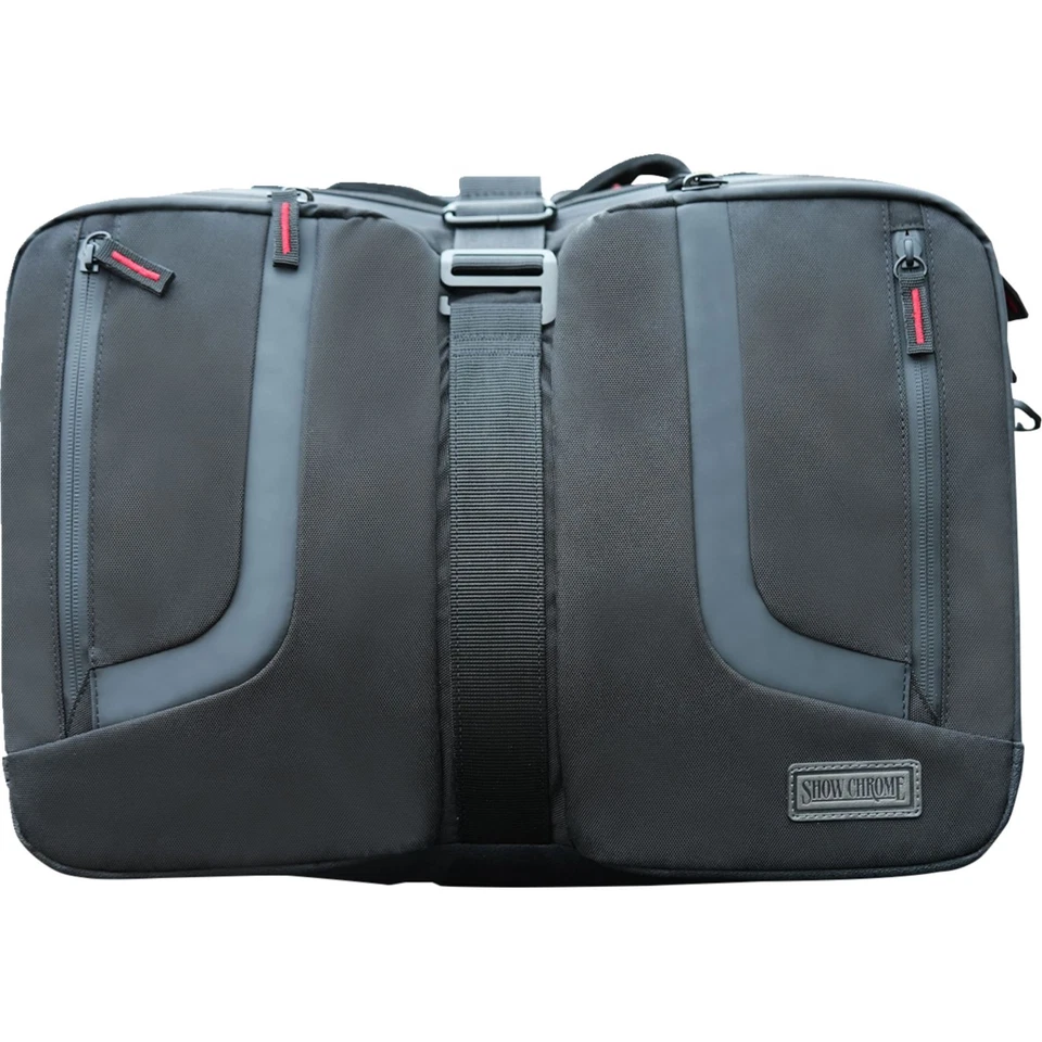 Bolsa de viaje SHOW CHROME Zero G - negra - honda H44-113 Foto 2 de 4