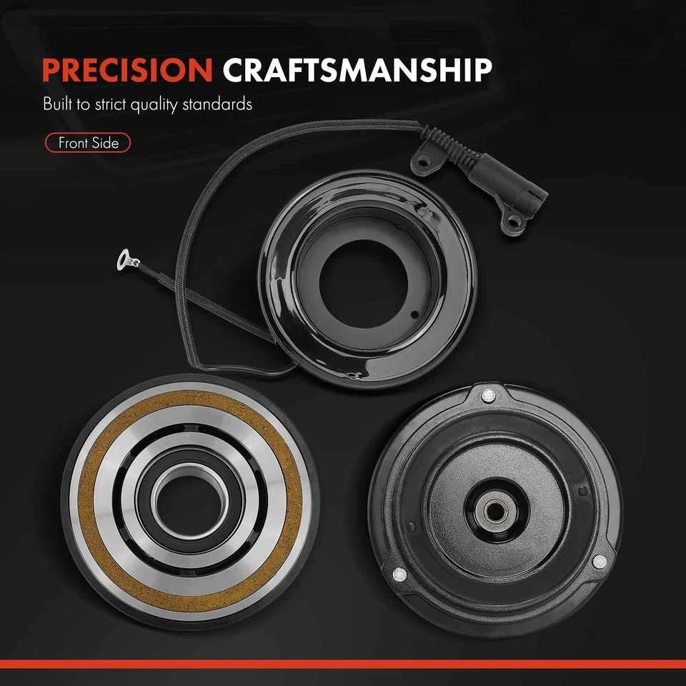 Kit de embreagem compressor CA com 5 ranhuras para BMW 325 E30 1988 323i 328i 740iL M3 - Imagem 4 de 4