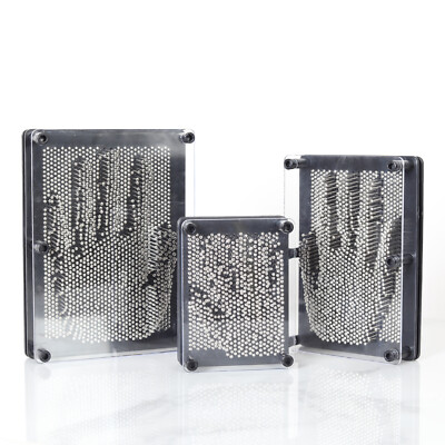 Klassischer 3D Metall Pin Art klassischer Eindruck Bildmacher Schreibtisch Spielzeug Rahmen Gadget