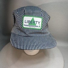 Vintage Pinstripe Hat Liberty Rugged Outdoor Gear Conductor Cap USA Snapback