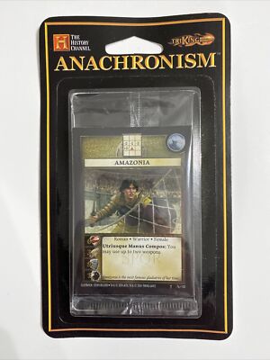 Amazonia History Channel Anachronism Warrior Pack TriKing Games New!