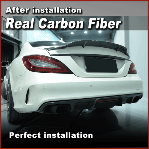 Carbon Diffusor Heckdiffusor für Mercedes CLS W218 C218 CLS63 Spoiler Heckansatz - Bild 4 von 13