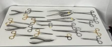 Huge Lot 22 Germany Stainless Steel Surgical Scissors Needle Holder Etc MUST SEE
