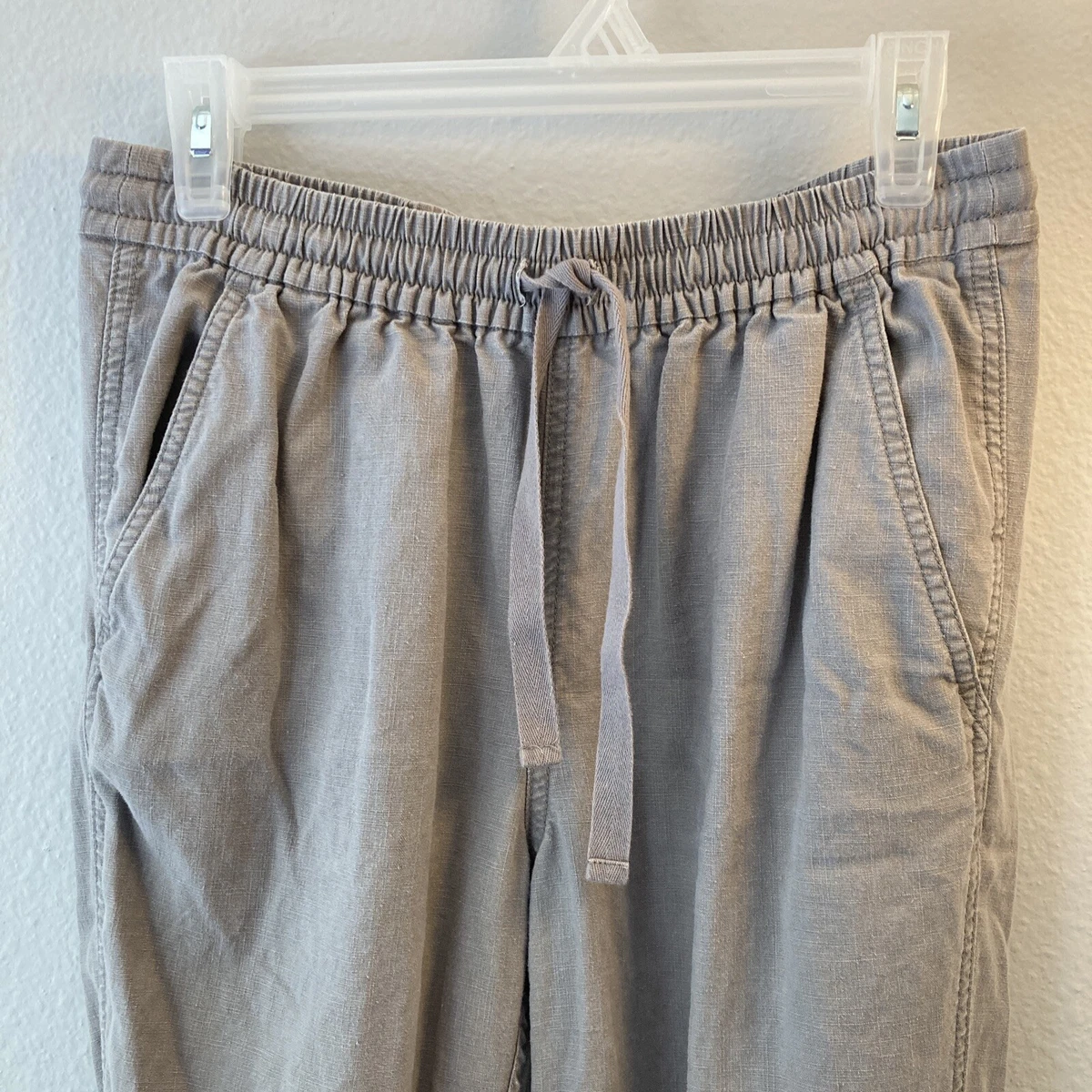 J crew linen deals joggers