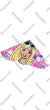 Barbie all Dolled Up SkyDelta 42" Kite w/ String Ready To Fly Tails Included New