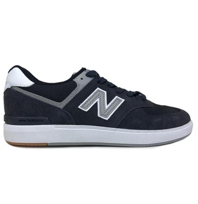 New Balance AM574 Navy Suede Shoes | eBay