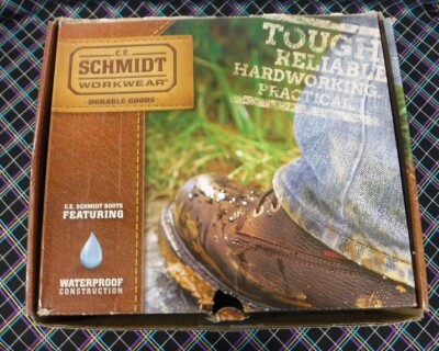 C.E. SCHMIDT CES009TS Steel Toe Leather Logger Boots  display picture 1
